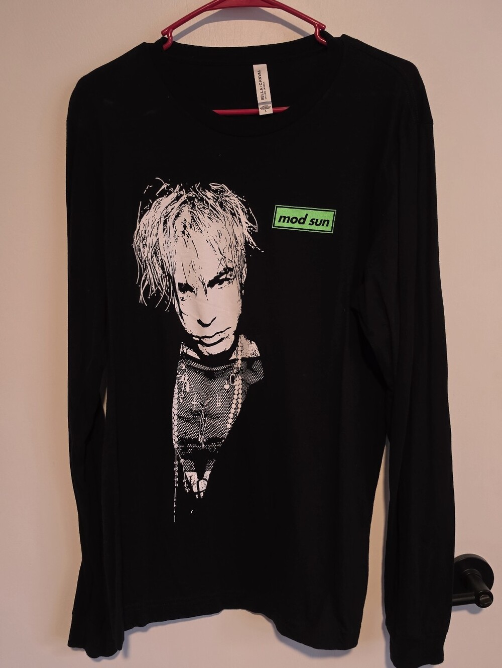 Mod Sun Black Long Sleeve Graphic T-Shirt sz large